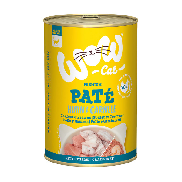 WOW CAT Adult Huhn & Garnele