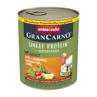 Animonda Gran Carno Superfoods mit Pute, Mangold, Hagebutten & Leinöl Animonda Gran Carno Superfoods mit Pute, Mangold, Hagebutten & Leinöl