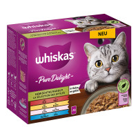 Whiskas Whiskas Multipack Pure Delight Gemischtes Ragout in Gelee Whiskas Whiskas Multipack Pure Delight Gemischtes Ragout in Gelee