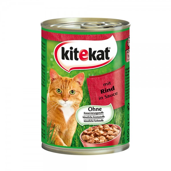 Kitekat Rind in Soße