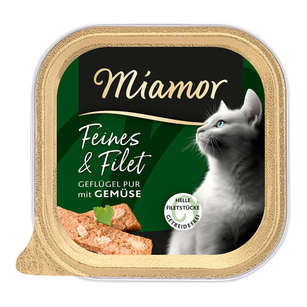 Miamor Feine Filets Geflügel Pur&Gemüse