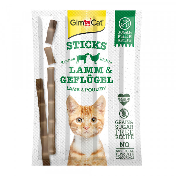 GimCat Sticks Lamm & Geflügel