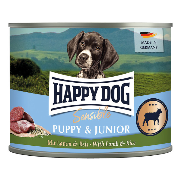 Happy Dog Sensible Puppy & Junior Lamm