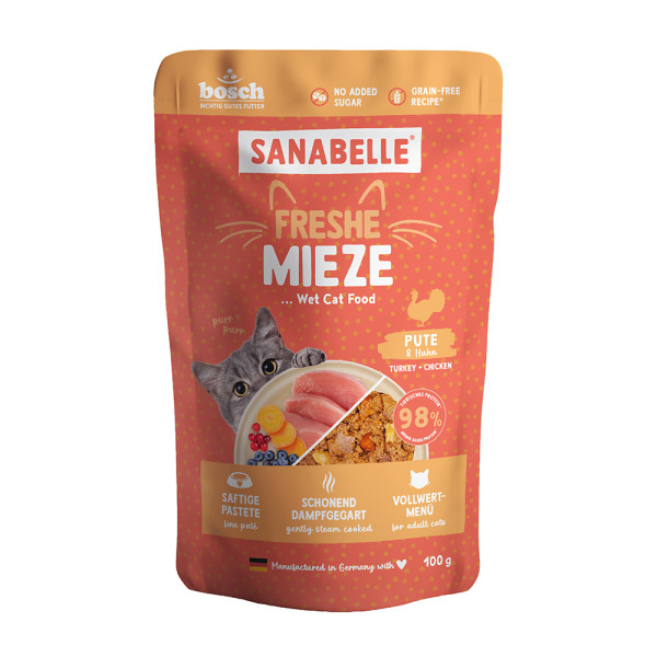 Bosch Sanabelle Freshe Mieze - Pute & Huhn
