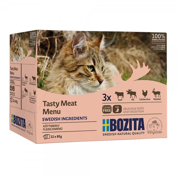 Bozita Multibox Häppchen in Gelee Meat