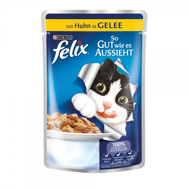 Felix So gut wie es aussieht mit Huhn in Gelee