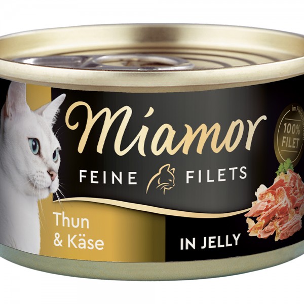 Miamor Feine Filets in Jelly Thunfisch & Käse