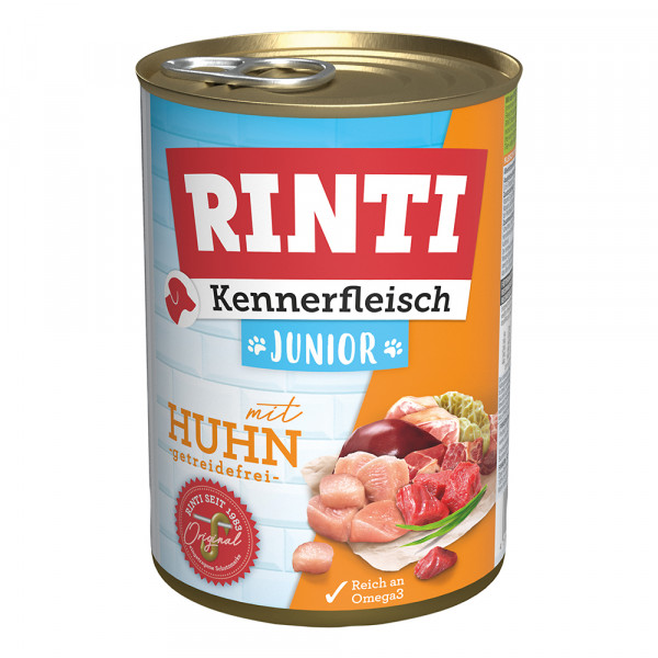 Rinti Kennerfleisch Junior + Huhn