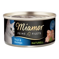 Miamor Feine Filets naturelle in Thunfisch & Shrimps Miamor Feine Filets naturelle in Thunfisch & Shrimps