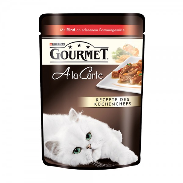 Gourmet A la Carte mit Rind an erlesenem Sommergemüse