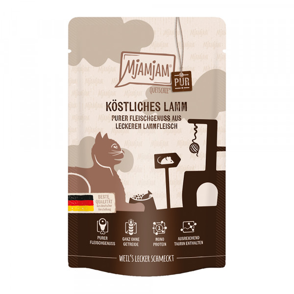 MjAMjAM Quetschie - purer Fleischgenuss - köstliches Lamm pur