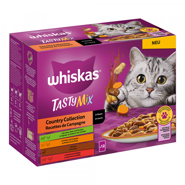 Whiskas Whiskas Multipack Tasty Mix Country Collection in Sauce
