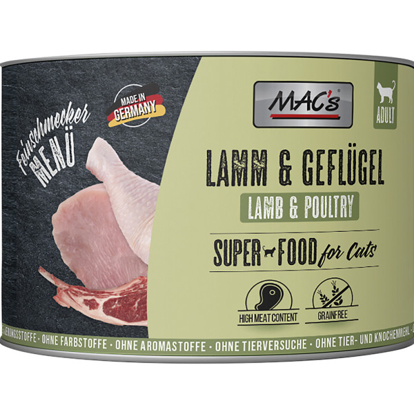 MAC´s CAT Feinschmecker Lamm und Geflügel