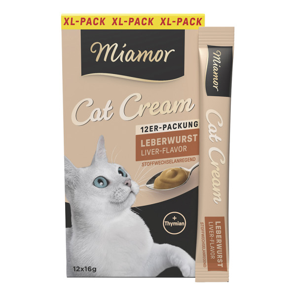 Miamor Cat Cream Leberwurst XL-Pack