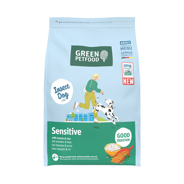 Green Petfood GPF Dog Sensitive with Insects