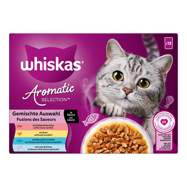 Whiskas Whiskas Multipack 1+ Gemischte Auswahl in Gelee