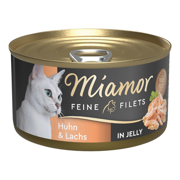 Miamor Miamor Feine Filets Huhn & Lachs in Jelly