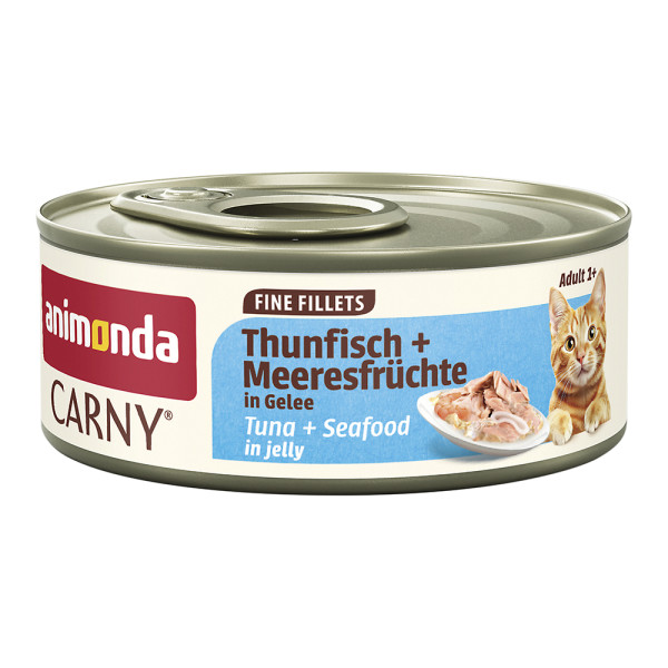 Animonda Carny Adult Thunfisch & Meeresfrüchte in Gelee