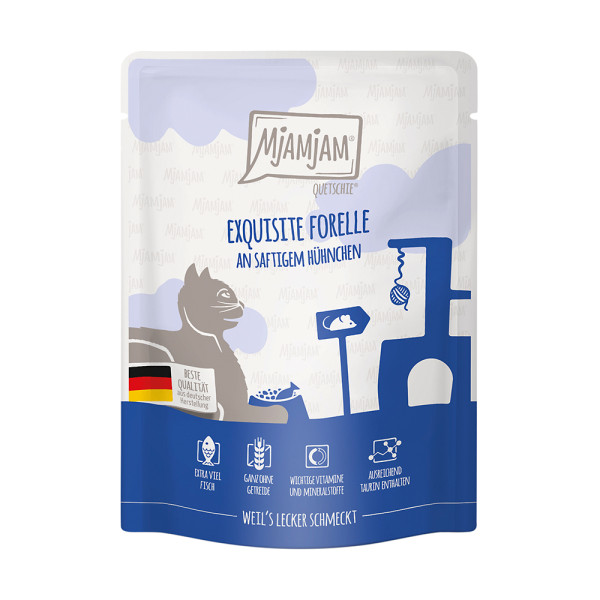 MjAMjAM Quetschie Forelle Huhn