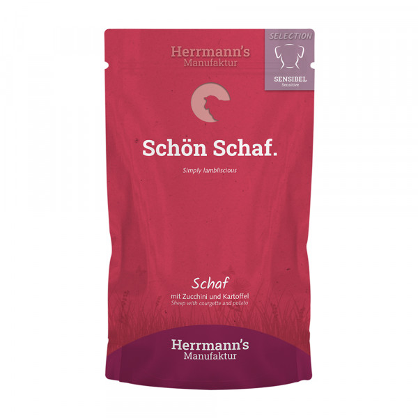 Herrmanns Sensible Schaf mit Zucchini, Petersilienwurzel & Kartoffel
