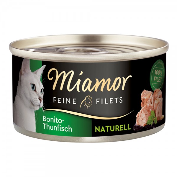 Miamor Feine Filets naturelle in Fleischsaft Bonito-Thunfisch