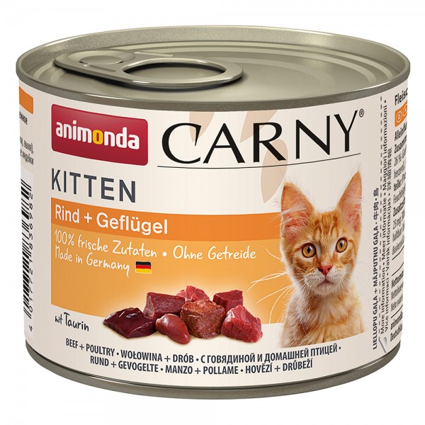 Animonda Carny Kitten Rind+Geflügel