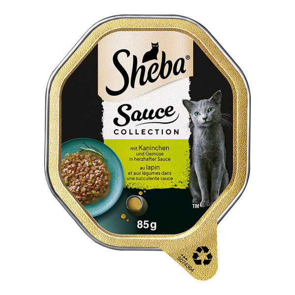 Sheba Collection Sauce mit Kaninchen und Gemüse in herzhafter Sauce
