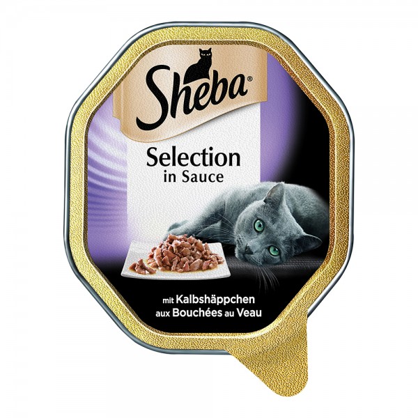 Sheba Selection Kalbshäppchen & Sauce