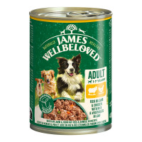 James Wellbeloved Reich an Lamm & Huhn mit Reis & Gemüse in Pastete James Wellbeloved Reich an Lamm & Huhn mit Reis & Gemüse in Pastete