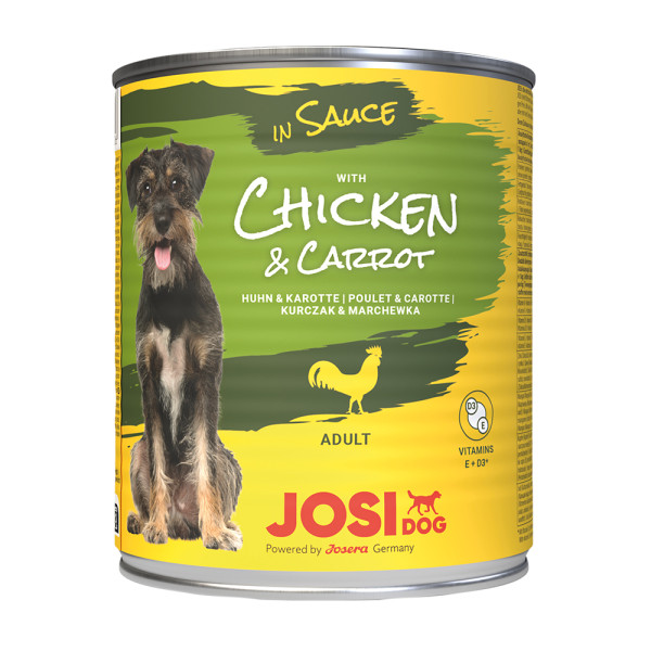 JosiDog Chicken & Karotte in Sauce