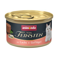 Animonda Vom Feinsten Mousse mit Lachs & Geflügel Animonda Vom Feinsten Mousse mit Lachs & Geflügel