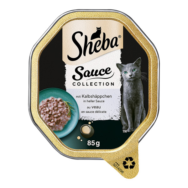Sheba Collection Sauce mit Kalbshäppchen in heller Sauce