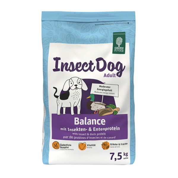 Green Petfood Insect Dog Balance