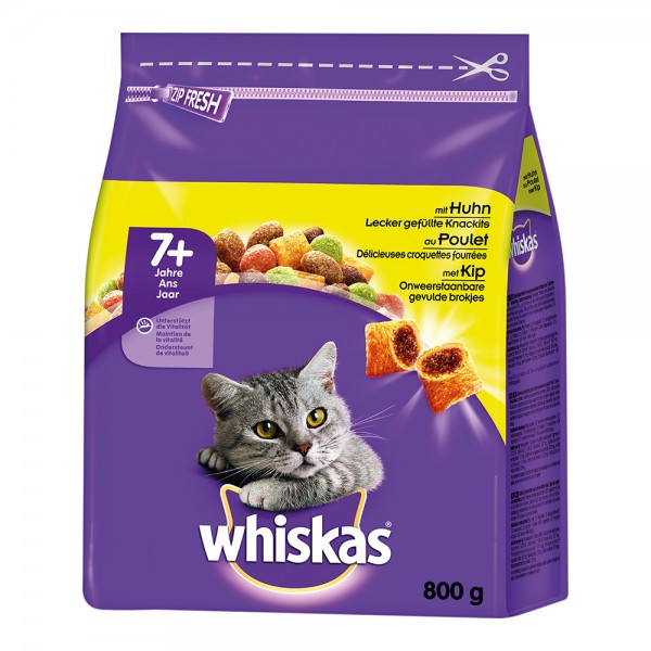 Whiskas 7+ mit Huhn