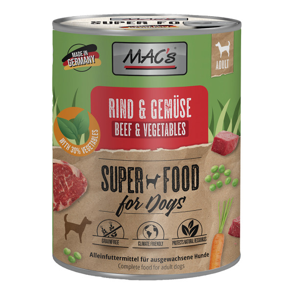 MAC´s DOG Rind & Gemüse