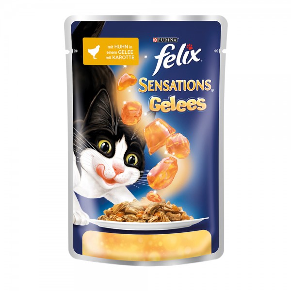 Felix Sensations Gelees Huhn mit Karotte