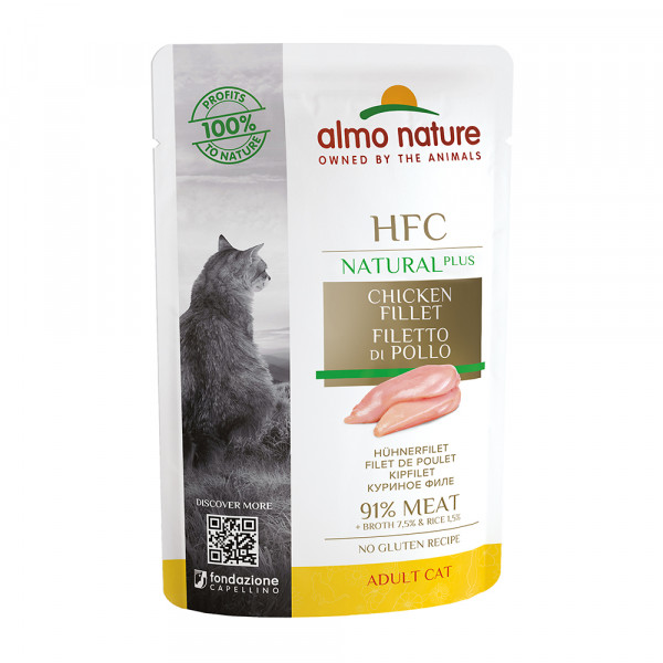 Almo Nature HFC Natural Plus - Hühnerfilet