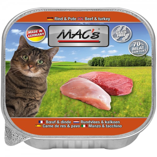 MAC´s CAT Rind & Pute