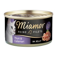 Miamor Feine Filets in Jelly Thunfisch & Calamari Miamor Feine Filets in Jelly Thunfisch & Calamari