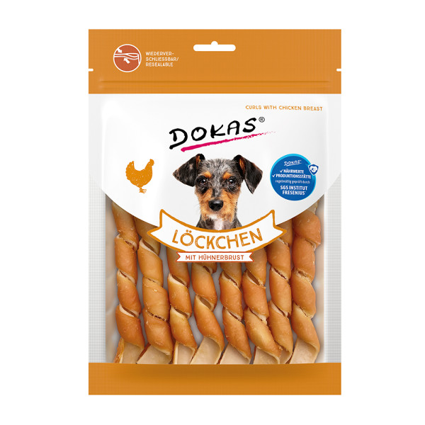 Dokas Löckchen mit Hühnerbrust