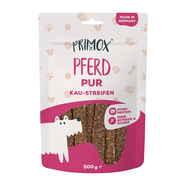 Primox Kaustreifen Pferd pur 500g