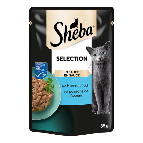 Sheba Selection in Sauce mit Hochseefisch (MSC)