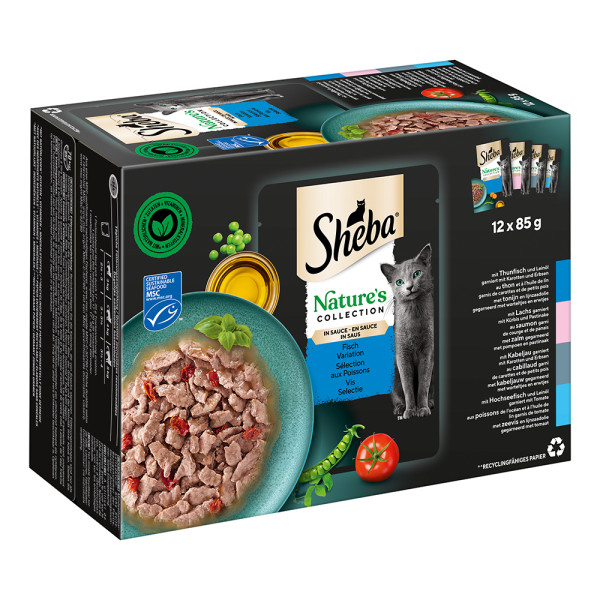 Sheba Natures Collection Sauce Lover Feine Vielfalt