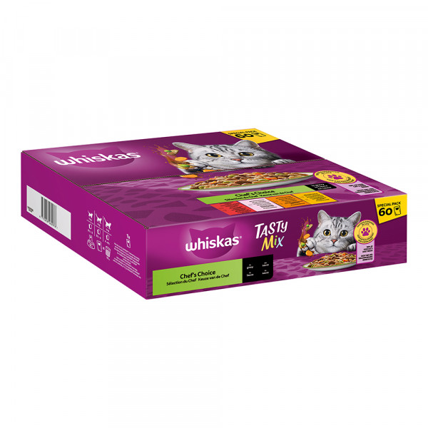 Whiskas Whiskas Tasty Mix Multipack Chef's Choice in Sauce