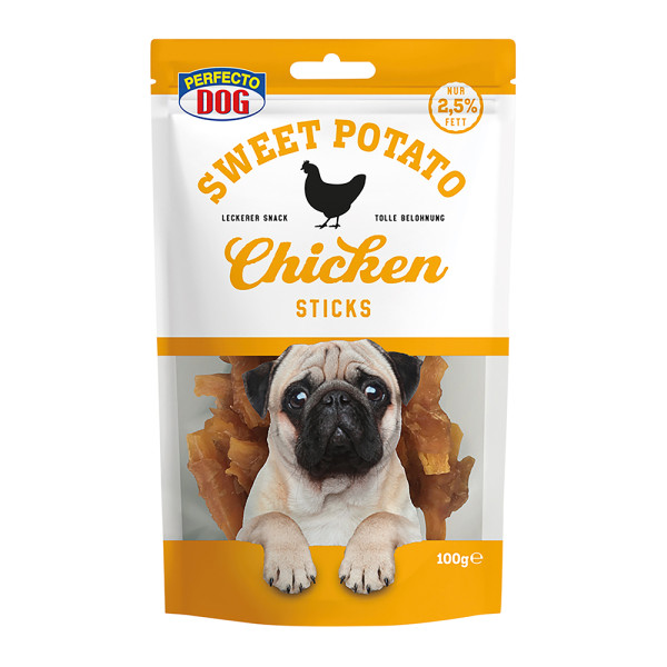 Perfecto Dog Sweet Potato Chicken Sticks