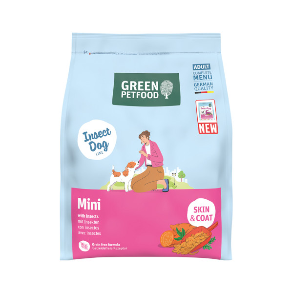 Green Petfood GPF Dog Mini with Insects