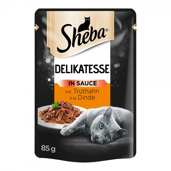 Sheba Delicatesse in Sauße Truthahn