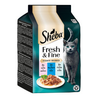 Sheba Fresh & Fine Lachs, Thunfisch & Forelle Sheba Fresh & Fine Lachs, Thunfisch & Forelle