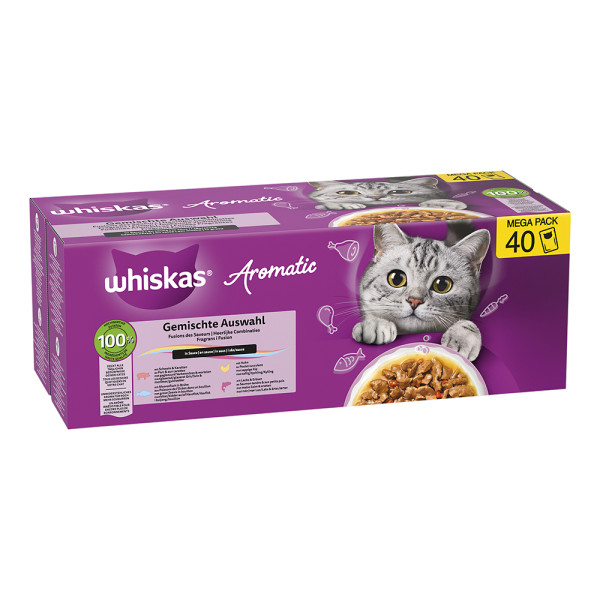 Whiskas Whiskas Multipack 1+ Gemischte Auswahl in Sauce
