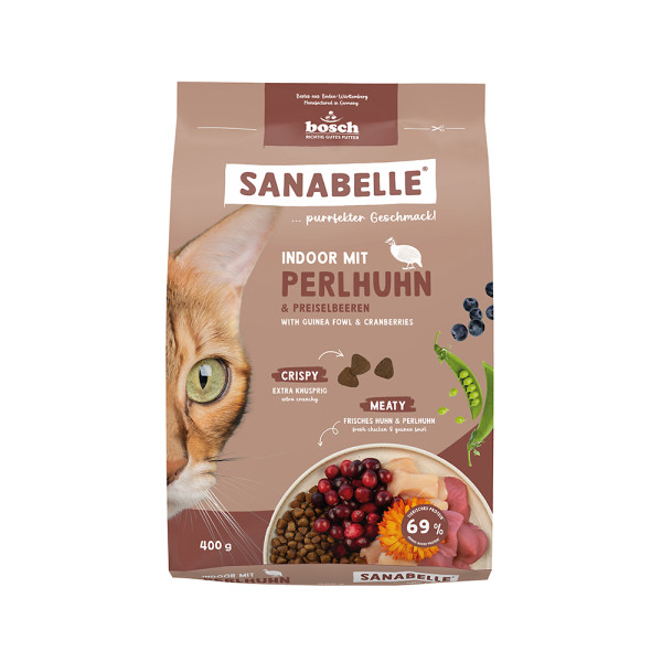 Bosch Sanabelle Indoor mit Perlhuhn